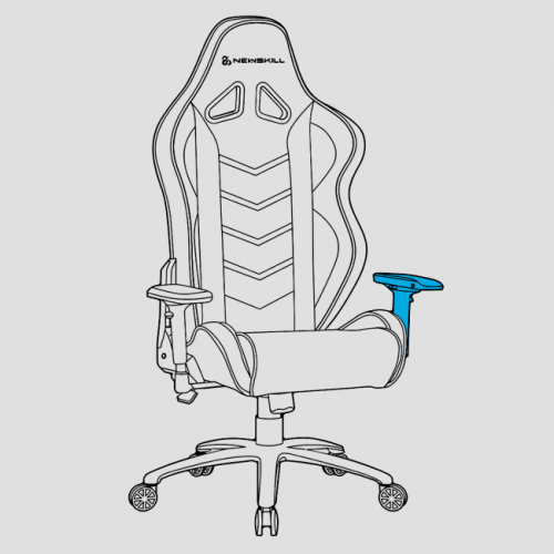 Peça sobressalente - Armrest deixou...