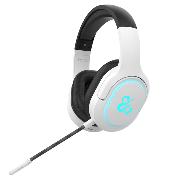 Newskill Scylla Ivory Auriculares Gaming Inalámbricos  PC/PS4/PS5/Switch/Xbox One/Xbox Series X/S