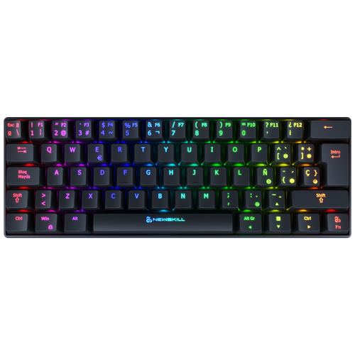 Newskill Teclado de jogo mecânico sem...