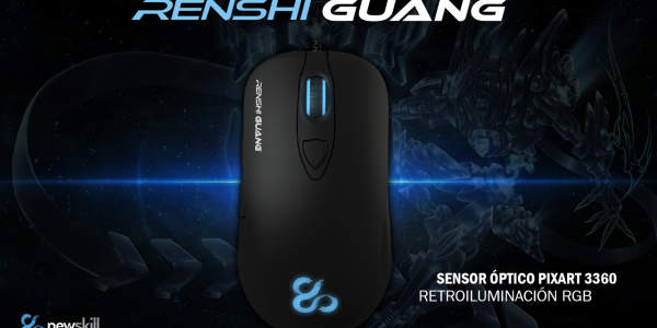 New Renshi Guang Mouse - Precision, ergonomics and customization for shooter gamers