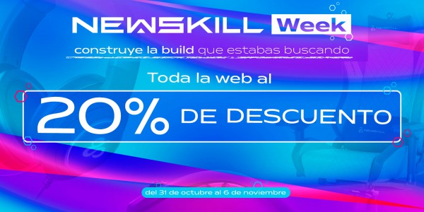 Newskill Week: toda la web al 20% de descuento