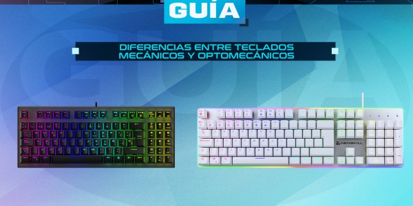 Diferencias entre teclados mecánicos y optomecánicos