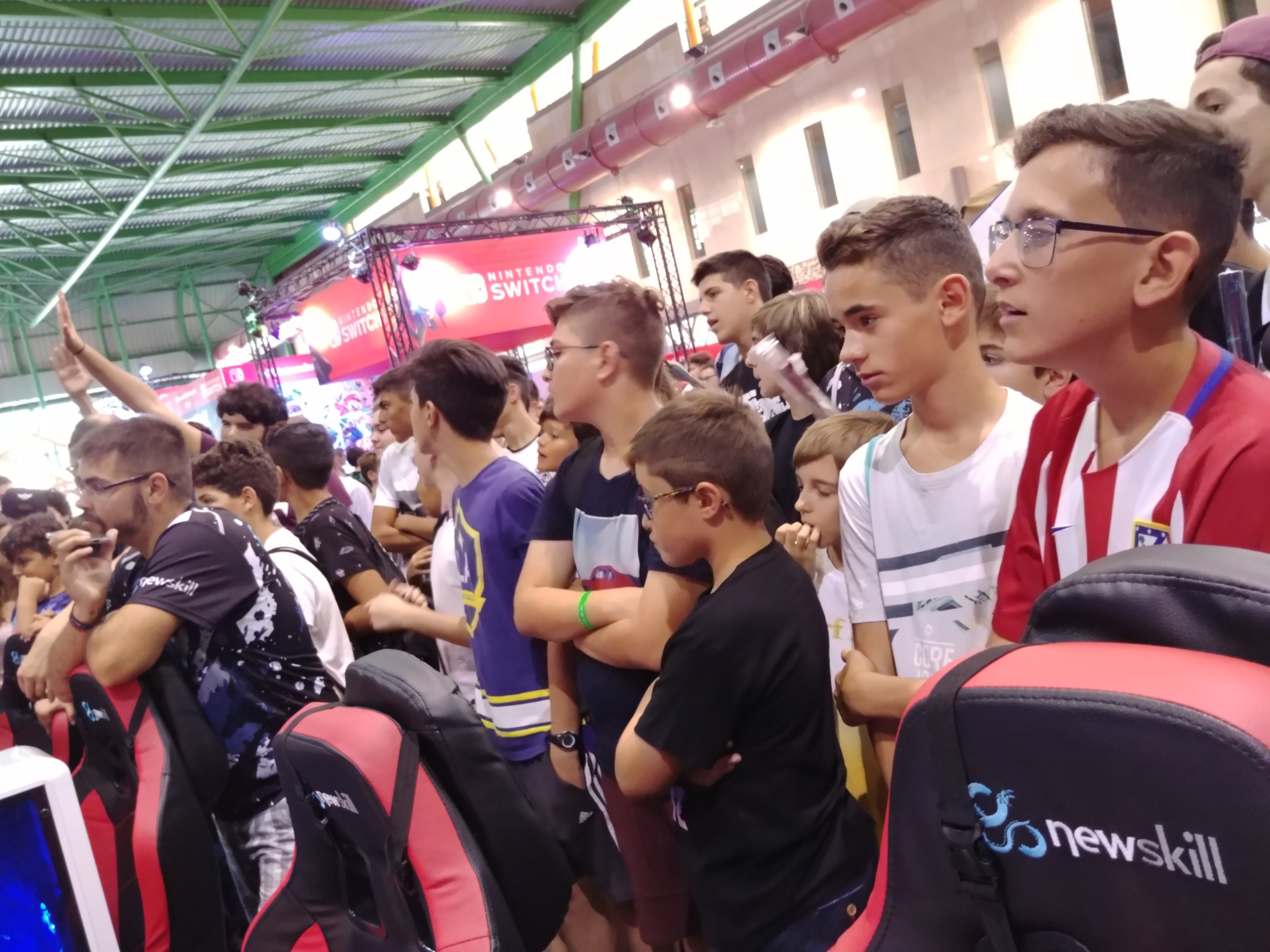 Newskill Gaming teams up with Nintendo to present Nintendo Switch, its new game console, to the media in Madrid