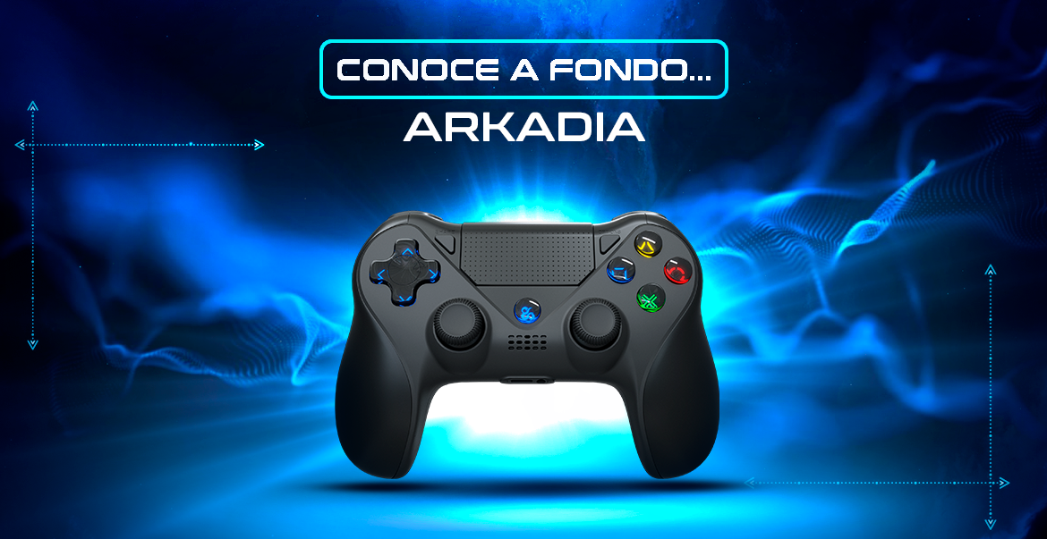 Arkadia in depth: new wireless gaming controller compatible with PS4, Nintendo Switch and PC
