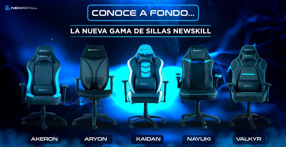 Meet the new gaming chairs Newskill