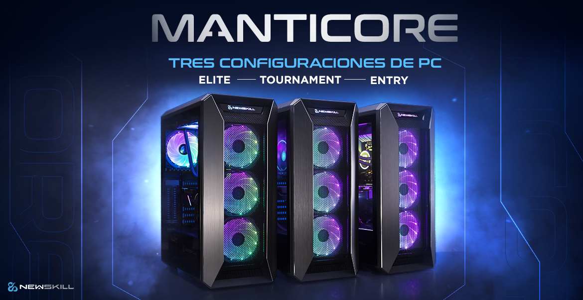 Nuestro PC gaming Manticore contará con nuevas configuraciones