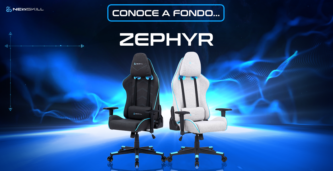 Learn more about Zephyr: our first gaming chair with fabric finish