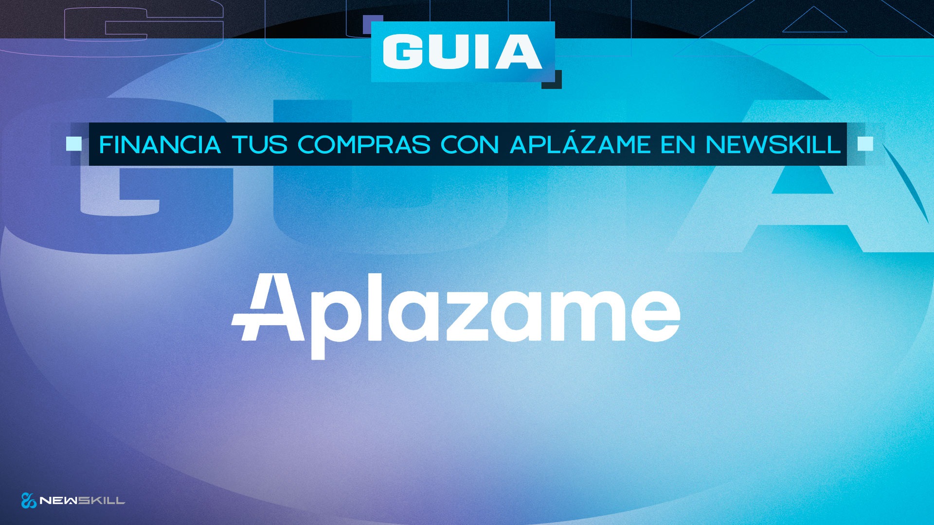 Guide to financing your purchases with Aplazame at Newskill