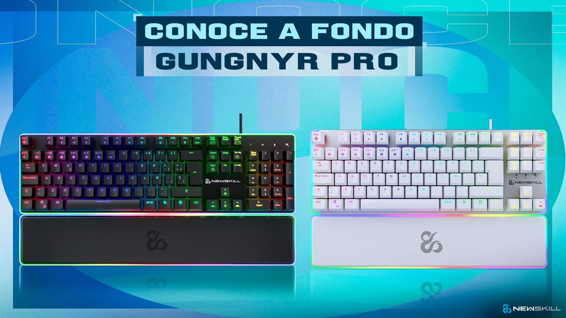 Get an in-depth look at the Gungnyr Pro series of optomechanical keyboards