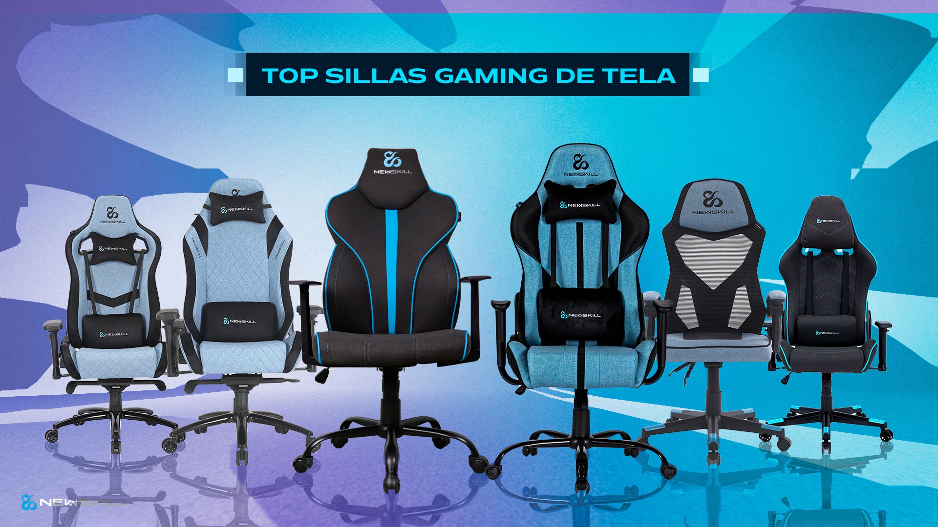 Top fabric gaming chairs Newskill