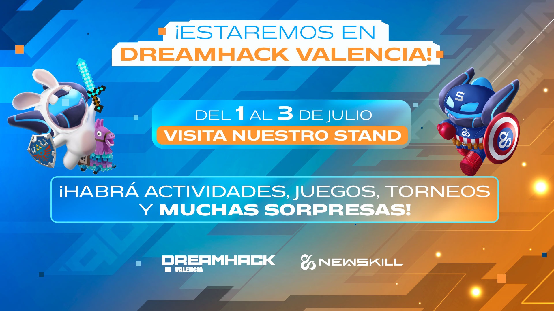 Newskill te espera en DreamHack 2022 este fin de semana