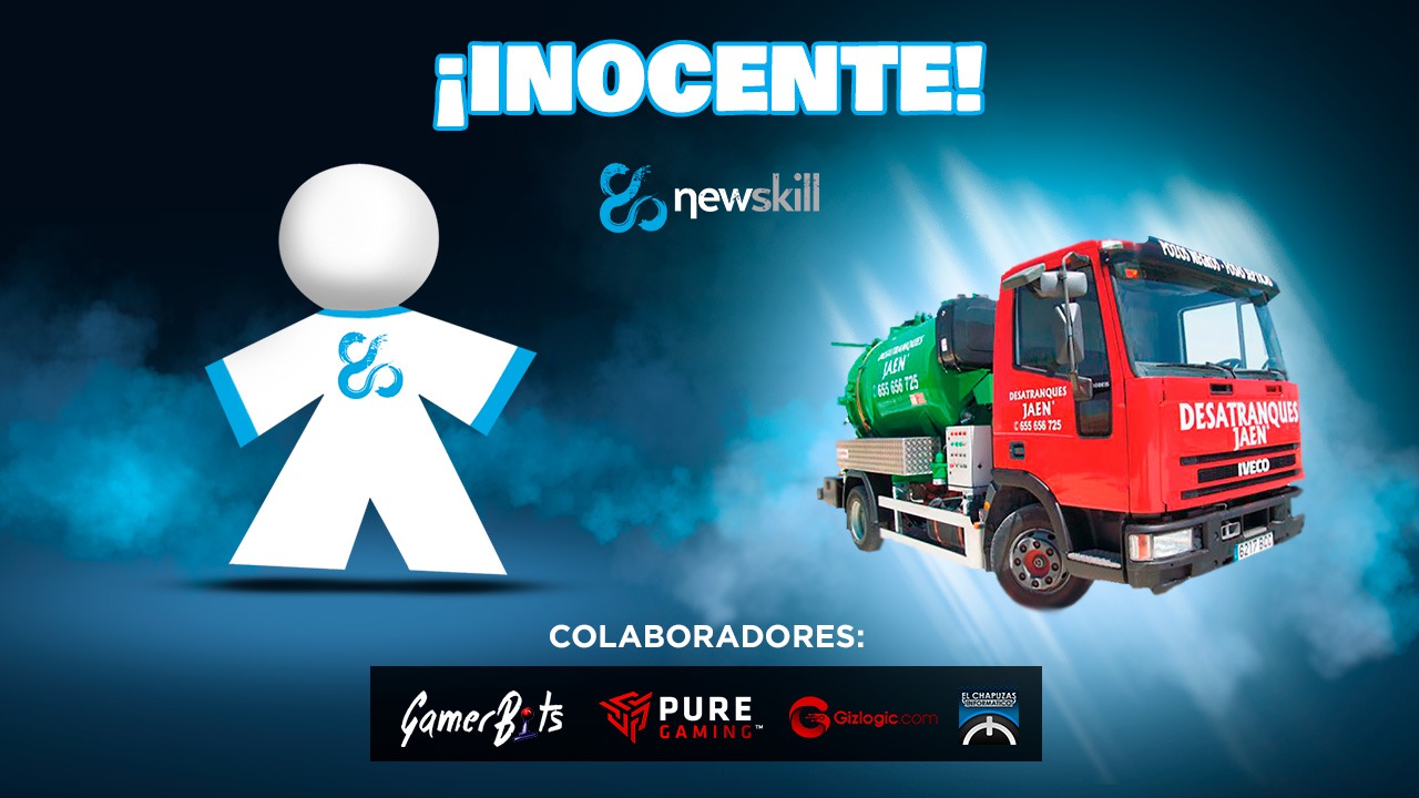 The first gaming truck - Desatranques Jaén powered by Newskill