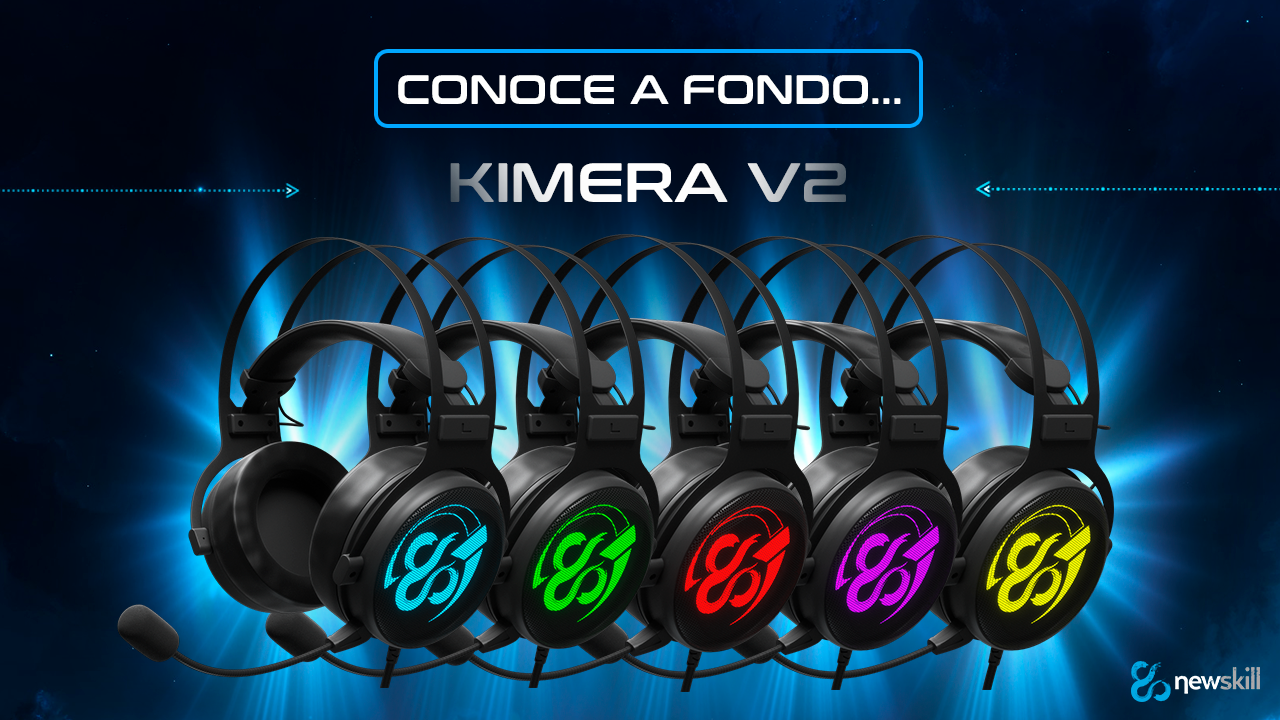Kimera V2 in depth: color modes of our gaming headsets