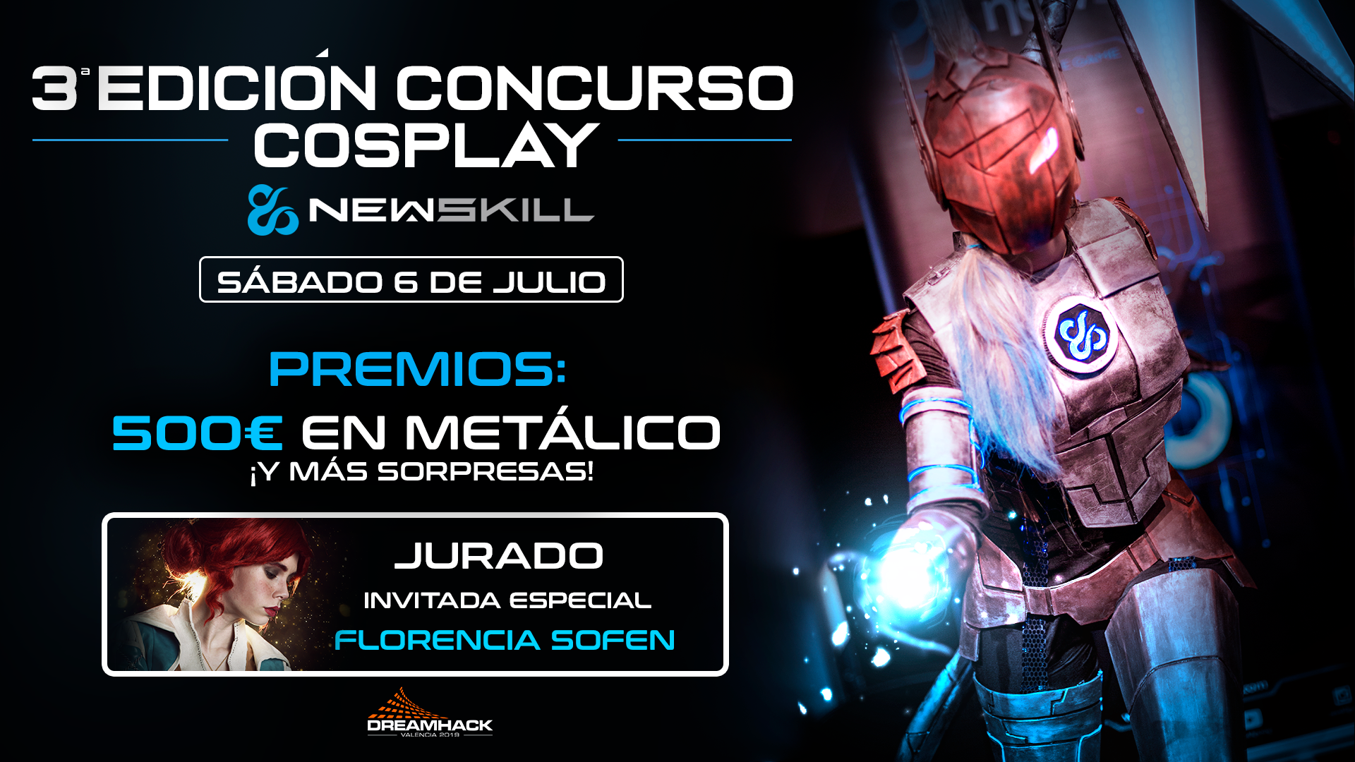 Third edition of the Cosplay Contest of Newskill at Dreamhack Valencia